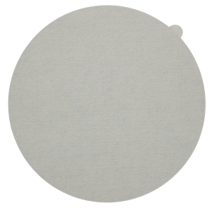 Akasel Aka-Moran-U polishing cloth in light gray, self-adhesive and crafted from soft, woven wool material. Ideal for consistent polishing of large samples in metallography.