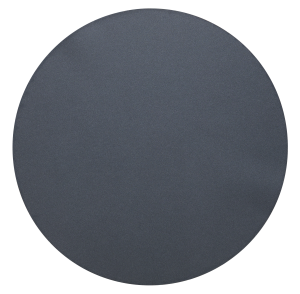 Akasel Rhaco Grit grinding paper in consistent dark gray with a matte surface. Round design, specially designed for grinding soft and tough materials in metallographic applications. Premium aluminum oxide composition ensures long life and efficient material removal. Perfect for plane grinding and fine grinding.