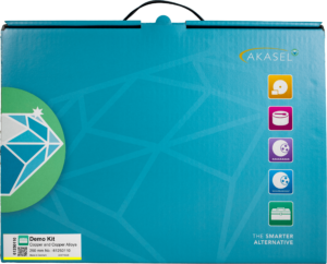 Akasel Demo Kit for copper and copper alloys following Aka-brief #1. The kit contains consumables sufficient for preparing more than 50 samples.