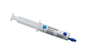 Akasel Aka-Paste Poly 3 µm - Pâte diamantée polycristalline dans un tube pratique de 10 ml, optimisée pour des taux d'enlèvement de matière élevés et une excellente qualité de surface lors d'un polissage précis.