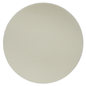 Chiffon de polissage Akasel Aka-Moran blanc-crème, autocollant, en laine douce tissée. Convient pour le polissage uniforme de grands échantillons en métallographie.