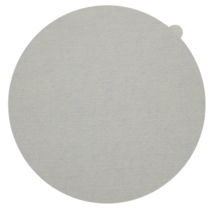 Chiffon de polissage Akasel Aka-Moran-U gris clair, auto-adhésif, en laine douce tissée. Convient pour le polissage uniforme de grands échantillons en métallographie.