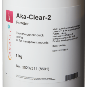 Aka-Clear-2 Powder | Two-component Quick Curing Acrylic | Akasel